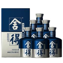 舍得 小米兰 52%vol 浓香型白酒 100ml*6瓶