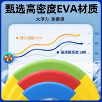 救生圈大人EVA实心泡沫儿童便携式免充气游泳池成人游泳圈大浮力