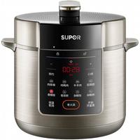 苏泊尔(SUPOR)304不锈钢内胆 6L大容量 全自动6-8人家用多功能电压力锅高压锅电饭锅 厚底钢釜 6L