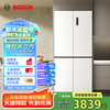 博世 BOSCH 497升十字对开四门超薄微平嵌入式冰箱