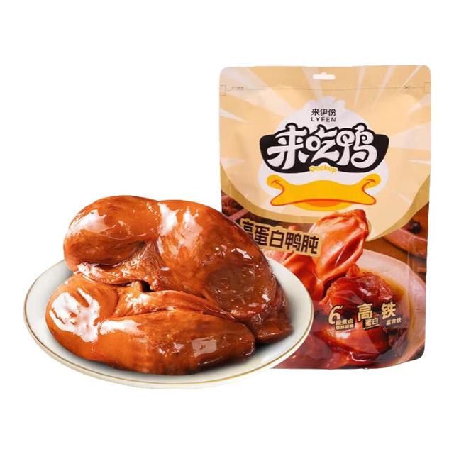 来伊份 来吃鸭 鸭肫 香辣味 250g
