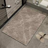 硅藻泥软垫吸水垫 厨房垫子卫生间脚垫门口速干浴室吸水地垫防滑