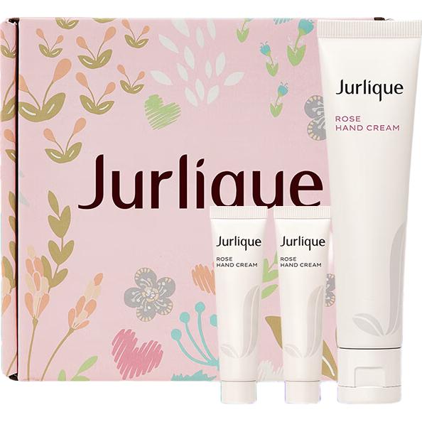 茱莉蔻（Jurlique）玫瑰护手霜70ML套装（护手霜40ML+护手霜15ML*2）