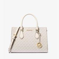 迈克·科尔斯 MICHAEL KORS MK迈克高仕 Sheila 女士中号老花可斜挎手提小方托特包