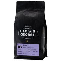 乔治队长疣猪拼配香浓意式意大利美式浓缩咖啡豆深烘焙454g可磨粉