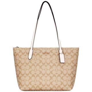 COACH 【品牌直供】奢侈品女包FIONA单肩拉链托特包 CBT18