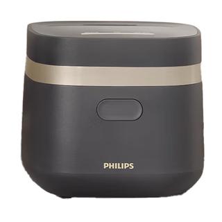 PHILIPS 飞利浦 HD3072 电饭煲 1.8L 深灰金