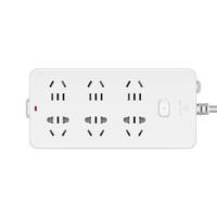 BULL 公牛 GN-109K 新国标六位总控插座 3m