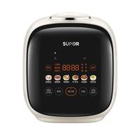 SUPOR/苏泊尔 0涂层精钢球釜 电压力锅 双胆 白陶晶 2.5L