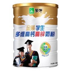 蒙牛 金装学生多维高钙髙锌奶粉 900g