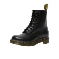 马丁（马汀博士 Dr.Martens）1460 W英伦女款春季经典款通勤光面皮黑色马丁靴 黑色 36 拍大一码