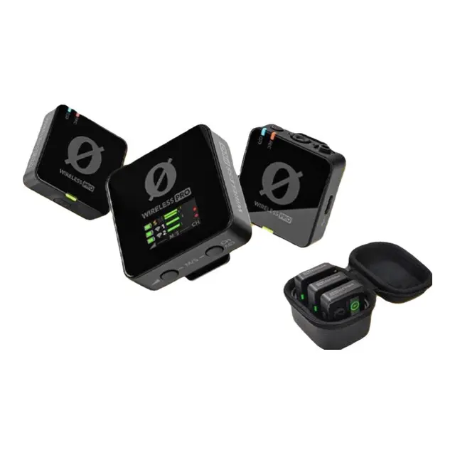 RØDE 罗德 Wireless Pro 一拖二领夹麦克风 黑色