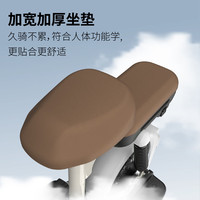 金箭电动自行车小金米S 48V12Ah铅酸电池续航45公里上班代步小电驴电瓶车 白色 可爱白--舒适减震+一体车架+性价比首选