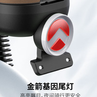 金箭电动自行车小金米S 48V12Ah铅酸电池续航45公里上班代步小电驴电瓶车 灰色