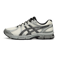 移动端、京东百亿补贴：ASICS 亚瑟士 跑步鞋 米白色/灰色103 39