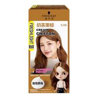  Schwarzkopf/施华蔻 泡泡染发 染发剂  奶茶栗棕彩泡泡染5-68