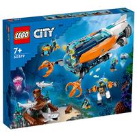 LEGO 乐高 City城市系列 60379 深海探险潜水艇