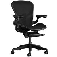 赫曼米勒(HERMAN MILLER)Aeron 电竞椅2.0 电脑椅 人体工学椅 办公椅酷炫玛瑙黑 大号