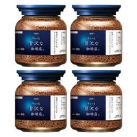 AGF 冻干速溶 黑咖啡粉  【4罐】蓝白罐80g 80g/瓶*4瓶 80g