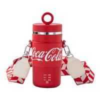  Coca-Cola/可口可乐 冷热双用 电动咖啡机 奶泡机 搅拌杯 烧水杯 打奶泡器 牛奶加热器 电动奶泡杯