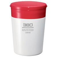 ASVEL 阿司倍鹭 A3216 焖烧杯 380ml 红白色