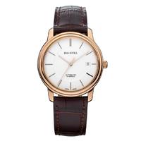 SEA-GULL 海鸥 纤薄系列 38毫米自动上链腕表 M201SG