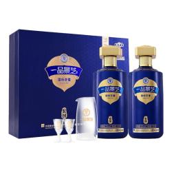 景芝 一品景芝宏图 芝麻香型白酒 53度  500ml*2瓶  礼盒装