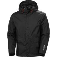 HELLY HANSEN HellyHansen Manchester 男士夹克 防水防风 黑色//白色 小号
