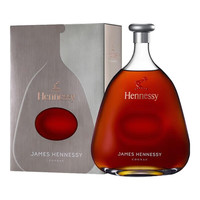 轩尼诗(Hennessy)干邑白兰地法国洋酒 行货带码 詹姆士纪念版 1000mL 1瓶