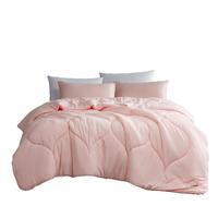 罗莱生活 LUOLAI  家纺被芯春秋被加厚冬被经典款秋冬厚被芯 【防螨抗菌纤维填充】缅柔 粉色 1.2米床/150*215cm 冬被(适宜室内温度5-15℃) 冬被【防螨抗菌纤维填充】粉色