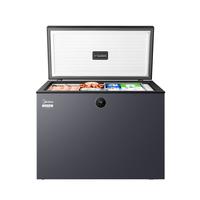 美的 Midea281L风冷无霜冷柜小型家用冷藏冷冻冰柜商用卧式冰箱