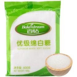 百钻 优级绵白糖 400g