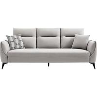 LINSY 林氏家居 S098-A 科技布艺沙发 四人位 星际灰