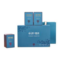 张家界莓茶 高端年货礼盒150克独立包装富含硒黄酮原生态高山明前芽头养生茶 日进斗金高端礼盒150克