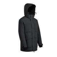 京东京造 滑雪羽绒服 户外百搭秋冬外套男女 黑色