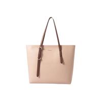 森马（Semir）包包女托特包女士通勤包上课大包休闲单肩包大容量软皮手提包 卡其色