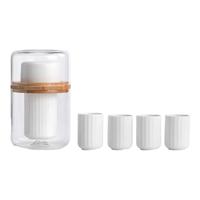 南山先生 醉吟山海系列 温酒器 150ml 白色
