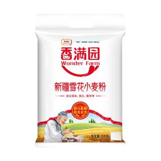 香满园 新疆雪花粉 面粉 麦芯粉 包子饺子面条 5kg