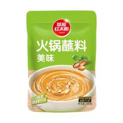 草原红太阳 火锅蘸料 原味香辣组合 165g