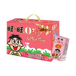 旺旺 O泡果奶 2500ml 125ml*20盒 草莓味