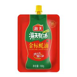 海天 金标蚝油100g  挤挤装家用厨房调料 提鲜炒菜腌制煲汤厨房调味品 金标蚝油100g