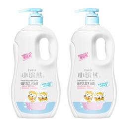小浣熊 倍护儿童洗发沐浴露 清香 1.08L