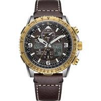 CITIZEN 西铁城 超级空中之鹰系列 45毫米光动能电波腕表 JY8084-17H