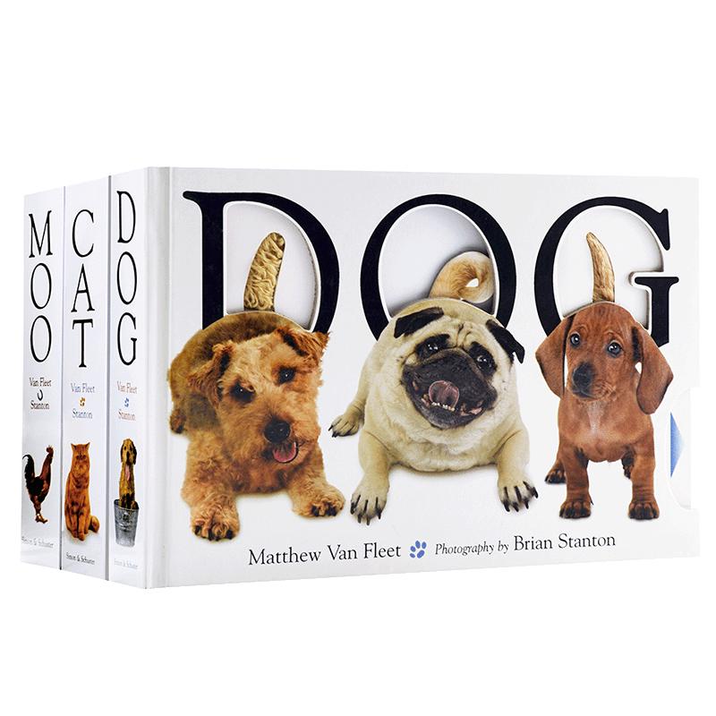 《Moo Cat Dog 家畜猫狗》（精装、套装共3册）