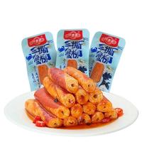 好鱼道鲜嫩手撕蟹柳棒散装即食蟹肉棒小零食批发香辣味蟹棒整箱海味火锅 香辣味