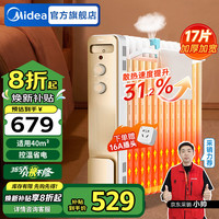 美的 HYW30GW 电热油汀 15片