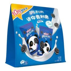 奥利奥 迷你分享装原味夹心饼干200g  早餐下午茶零食10连包
