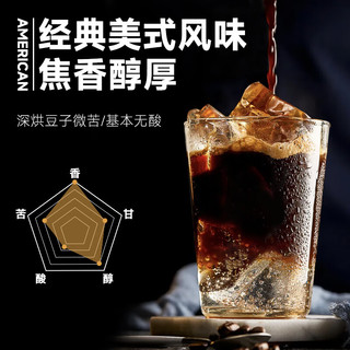 景兰 大肚有机黑咖啡 美式风味云南小粒无蔗糖0脂肪 纯咖啡粉盒装 【10杯】有机黑咖啡