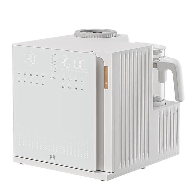 新贝 紫外线奶瓶消毒柜婴儿摇奶器恒温壶泡奶机三合一喂养台一体机8050