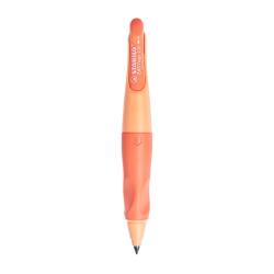 思笔乐 CN/B57511-5 胖胖铅自动铅笔 马卡龙橙 HB 3.15mm 单支装
